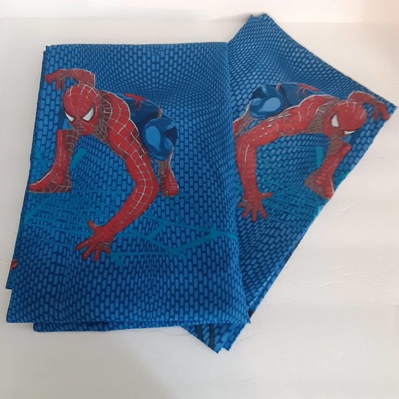 Vintage Dan River Spiderman Panels 64" Comics Heroes - Picture 1 of 5